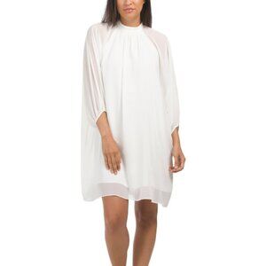 TRINA TURK Rhyme Dress in Whitewash